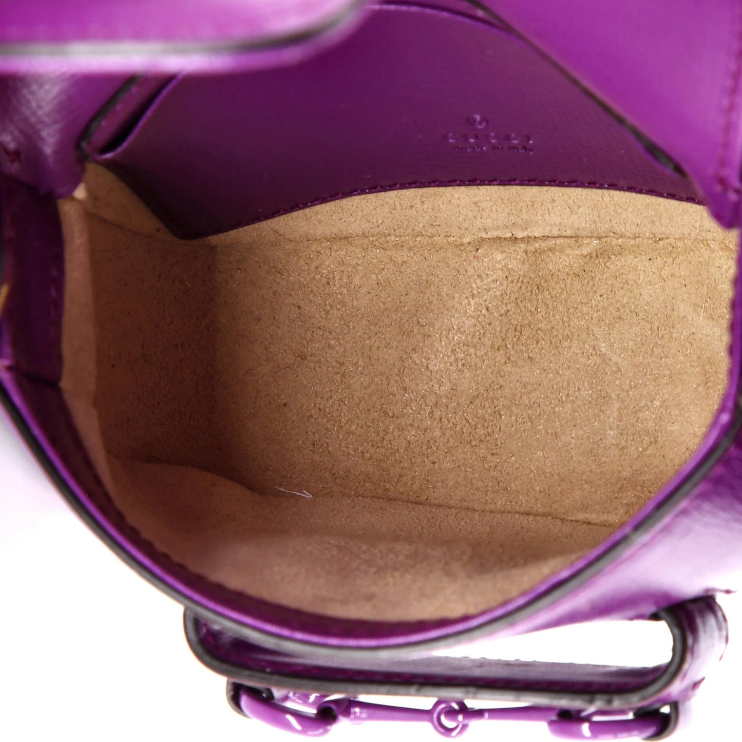 Gucci Horsebit 1955 Shoulder Bag Leather Super Mini