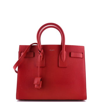 Saint Laurent Sac De Jour Bag Leather Small