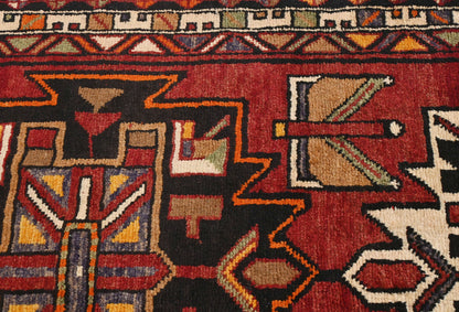 Hand-Knotted Vintage Oriental Runner Rug