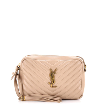 Saint Laurent Lou Camera Bag Matelasse Chevron Leather Small