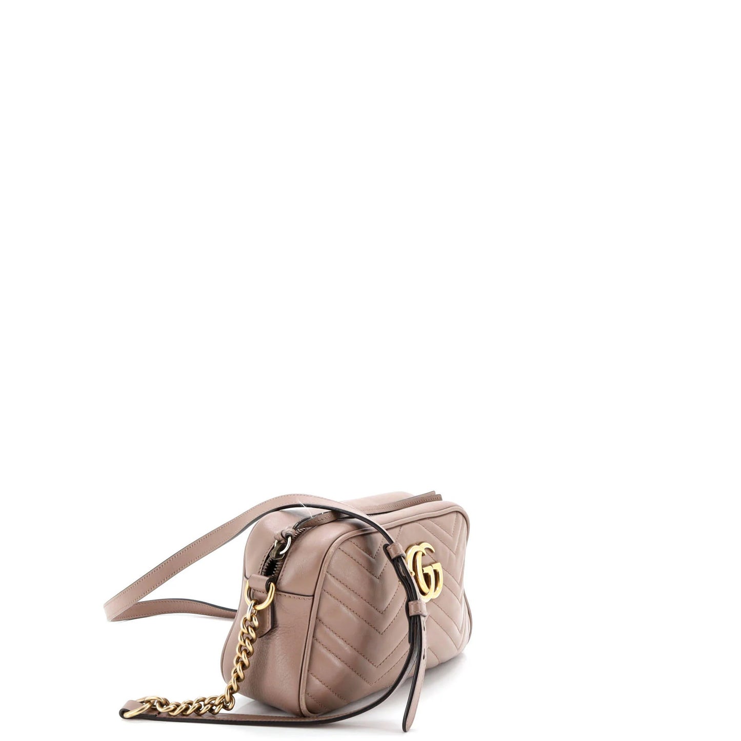 Gucci Gg Marmont Shoulder Bag Matelasse Leather Small