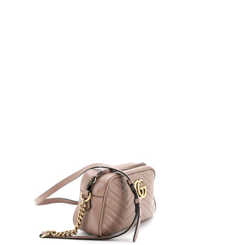 Gucci Gg Marmont Shoulder Bag Matelasse Leather Small