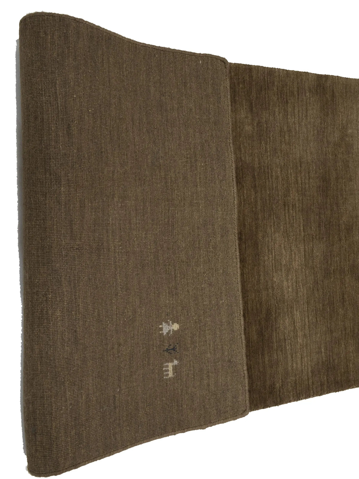 Contemporary Gabbeh Runner Rug Pictorial Tribal