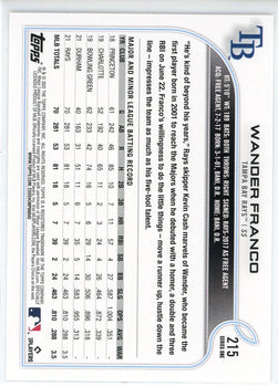 Wander Franco 2022 Topps Series One Gold Foil