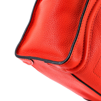 Celine Luggage Bag Grainy Leather Nano