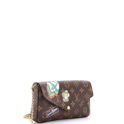 Louis Vuitton Felicie Pochette Limited Edition Monogram Canvas