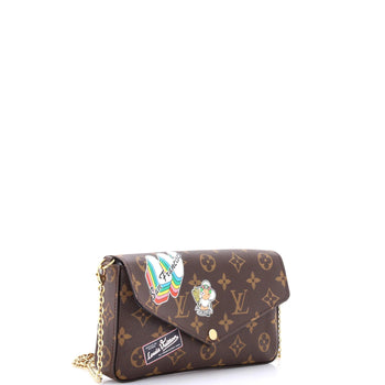 Louis Vuitton Felicie Pochette Limited Edition Monogram Canvas