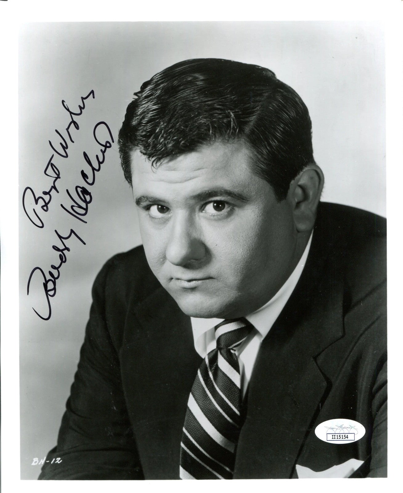 Buddy Hackett Autographed 8X10 Photo (Jsa)