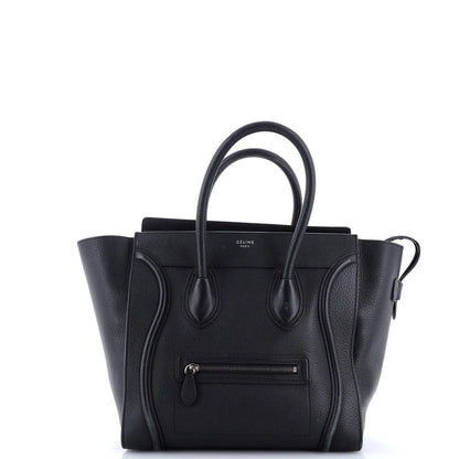 Mini Celine Luggage Bag Grainy Leather