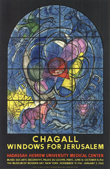 Marc Chagall Windows For Jerusalem 