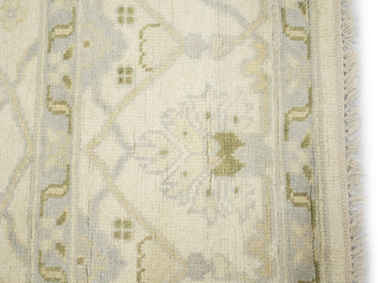 Handmade Extra Large Oushak Oriental Rug Muted