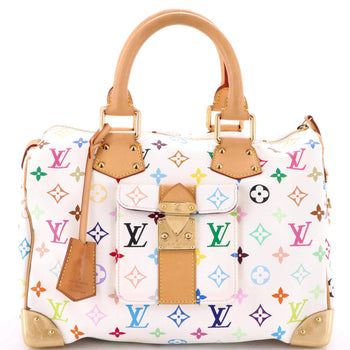 Louis Vuitton Speedy Handbag Monogram Multicolor 30