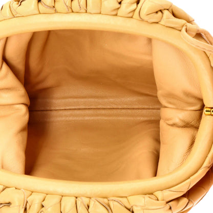 Mini Bottega Veneta The Pouch Intrecciato Nappa