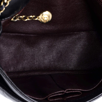 Chanel Classic Single Flap Bag Chevron Lambskin Medium