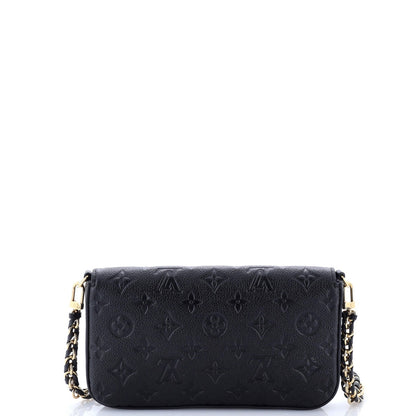 Louis Vuitton Felicie Pochette Monogram Empreinte Leather
