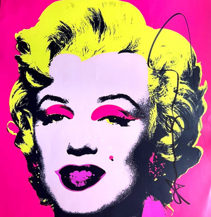 Andy Warhol 'Marilyn' Hand-Signed Coa