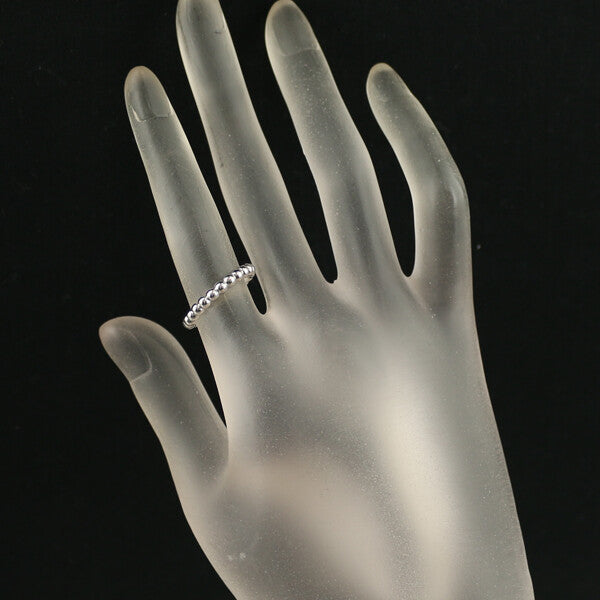 Van Cleef & Arpels Ring Perlee Medium Eu50 18K 750 White Gold