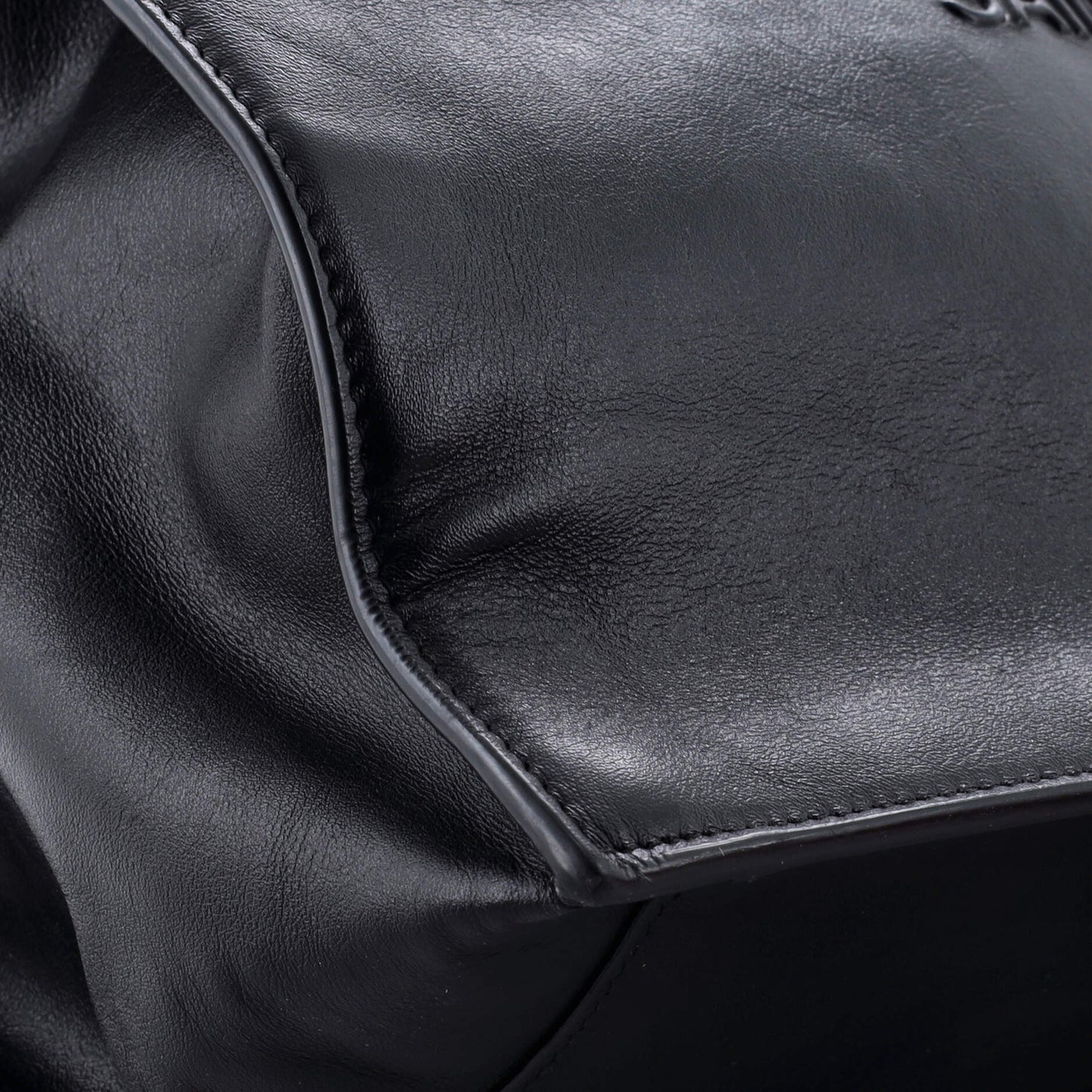 Saint Laurent Rive Gauche Shopper Tote Leather Small