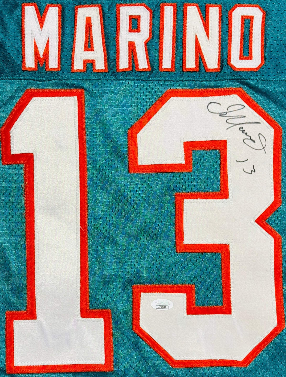 Dan Marino Signed Vtg 1994 Authentic Wilson Pro Line 75Th Anniversary Jersey (Js