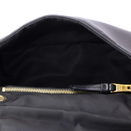 Prada Padded Chain Flap Bag Tessuto Medium