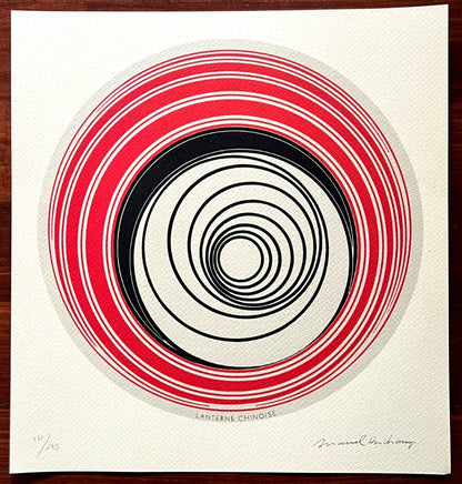 Marcel Duchamp Lithograph Coa Signed In Pen Numbered In Pencil 275 Exe