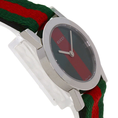 Gucci Sherry Line Watches 5200L.1 Stainless Steel/Canvasxleather