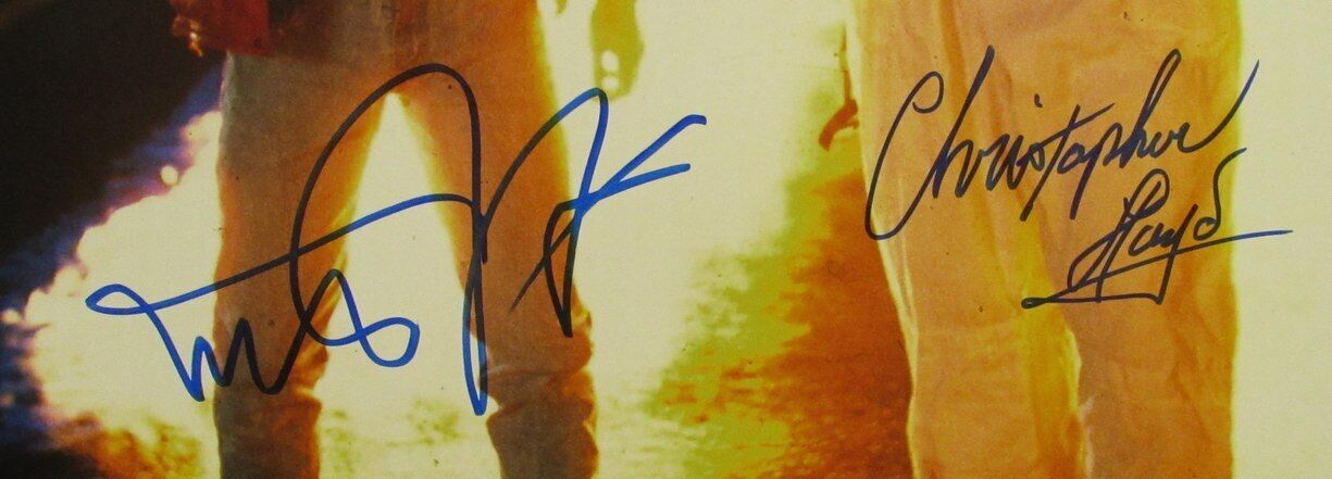 Michael J Fox/Christopher Lloyd Sign/Auto 16X20