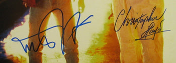 Michael J Fox/Christopher Lloyd Sign/Auto 16X20