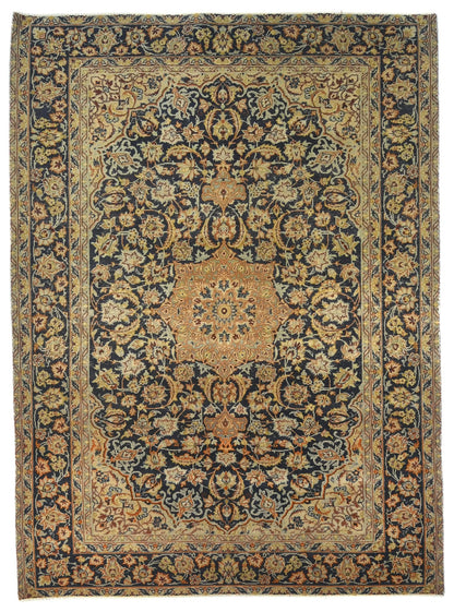 6'5X8'2 Ft Handmade Semi-Antique Oriental Rug