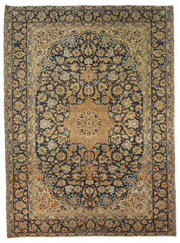 6'5X8'2 Ft Handmade Semi-Antique Oriental Rug