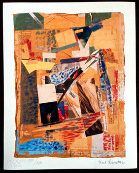 Kurt Schwitters Coa Lithograph
