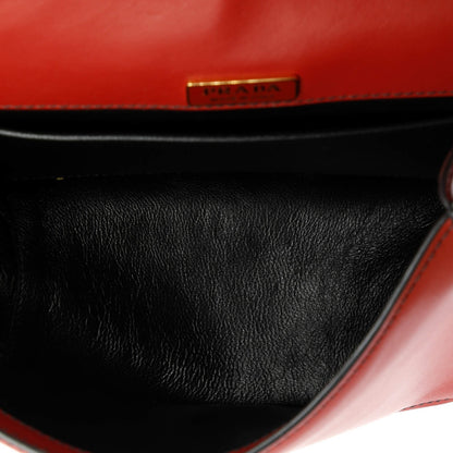 Prada Pionniere Saddle Crossbody Bag City Calfskin Small