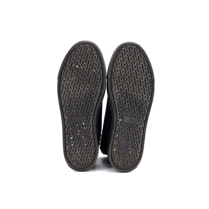 Hermes Women'S Jimmy Sneakers Shearling And Suede