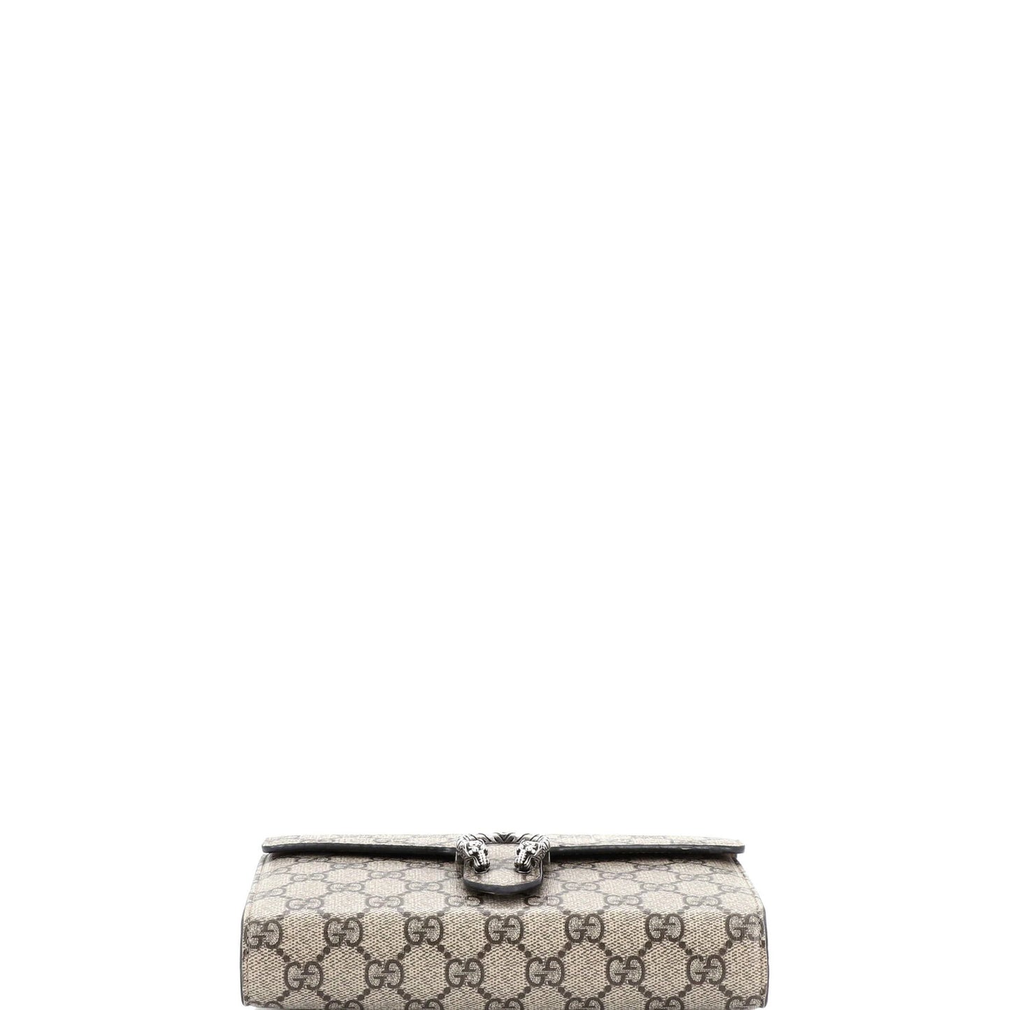 Gucci Dionysus Chain Wallet Gg Coated Canvas Small