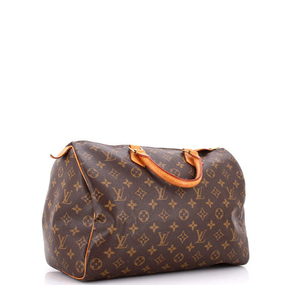 Louis Vuitton Speedy Handbag Monogram Canvas 35