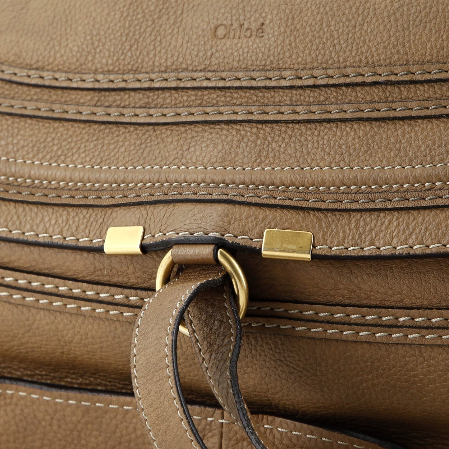 Chloe Marcie Shoulder Bag Leather Large