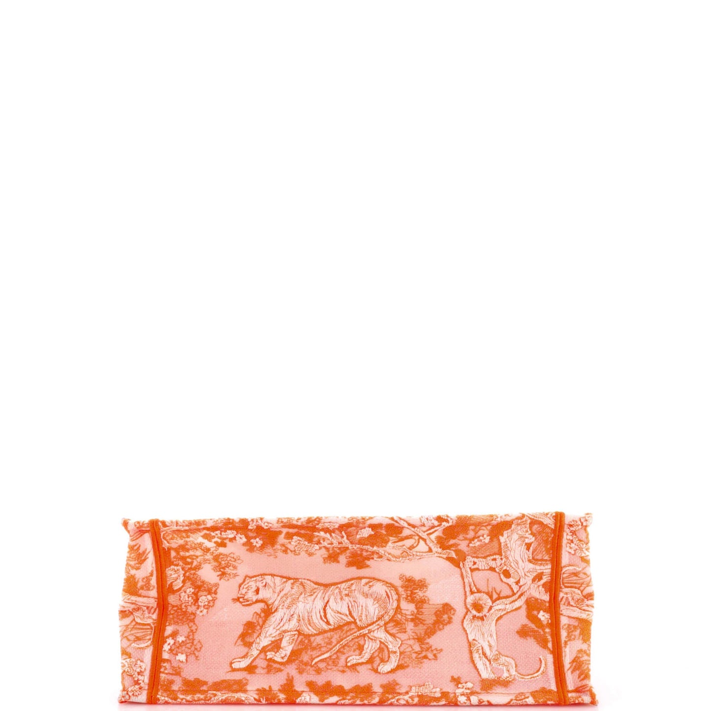 Medium Christian Dior Book Tote Embroidered Canvas