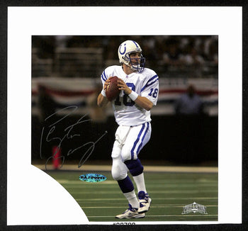 Peyton Manning Hof Signed/Auto 7X7 Photo