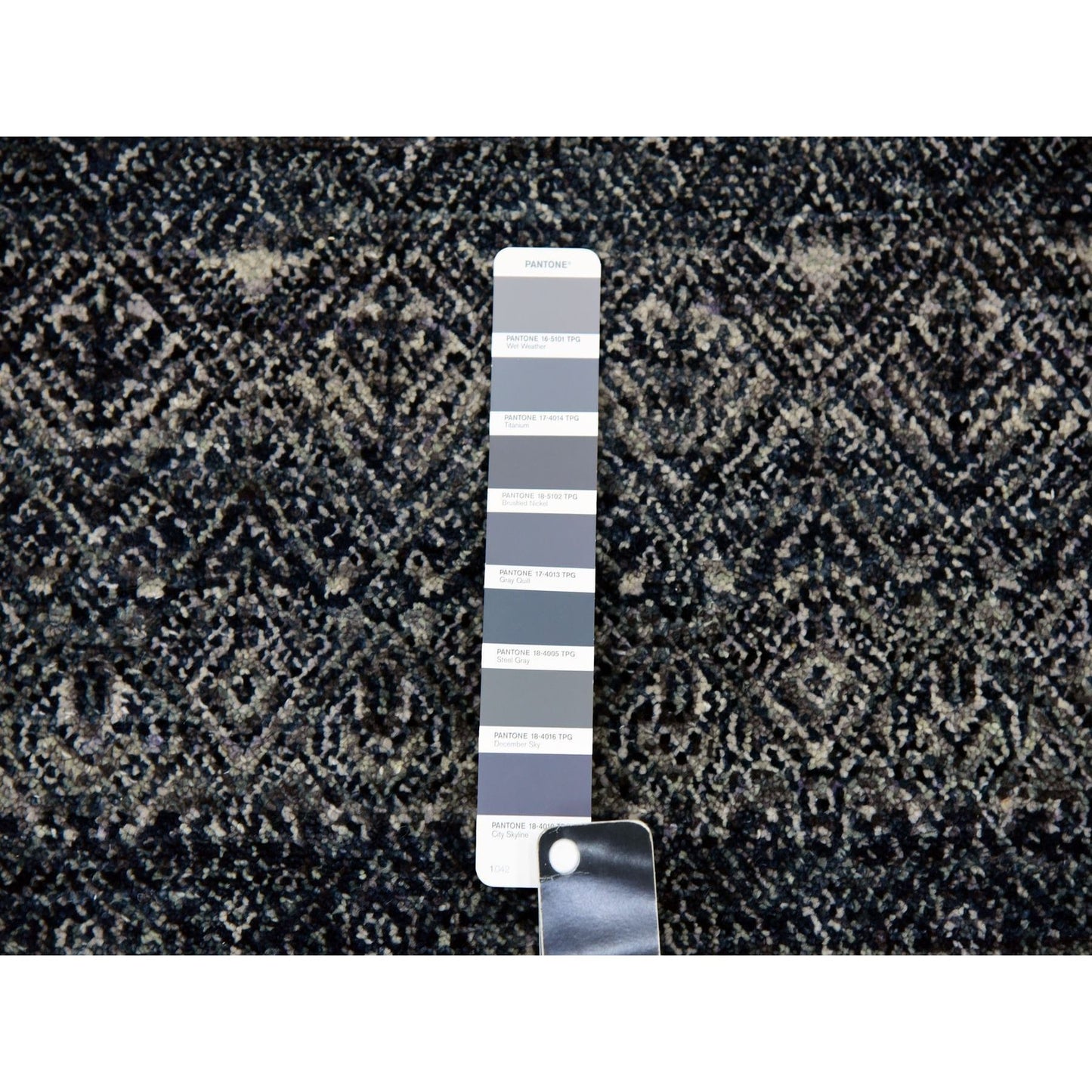 5'X7'1" Gray 100% Wool Hand Knotted Kohinoor Herrita Oriental Rug