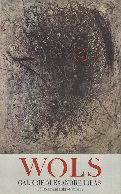 Otto Wols Galerie Alexandre Iolas " Lithograph