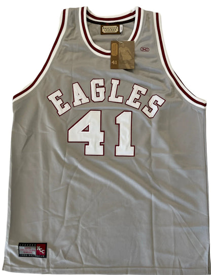 Sam Jones Autographed Xxl North Carolina Central Jersey