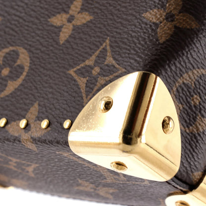 Louis Vuitton Camera Box Nm Handbag Studded Reverse Monogram Canvas