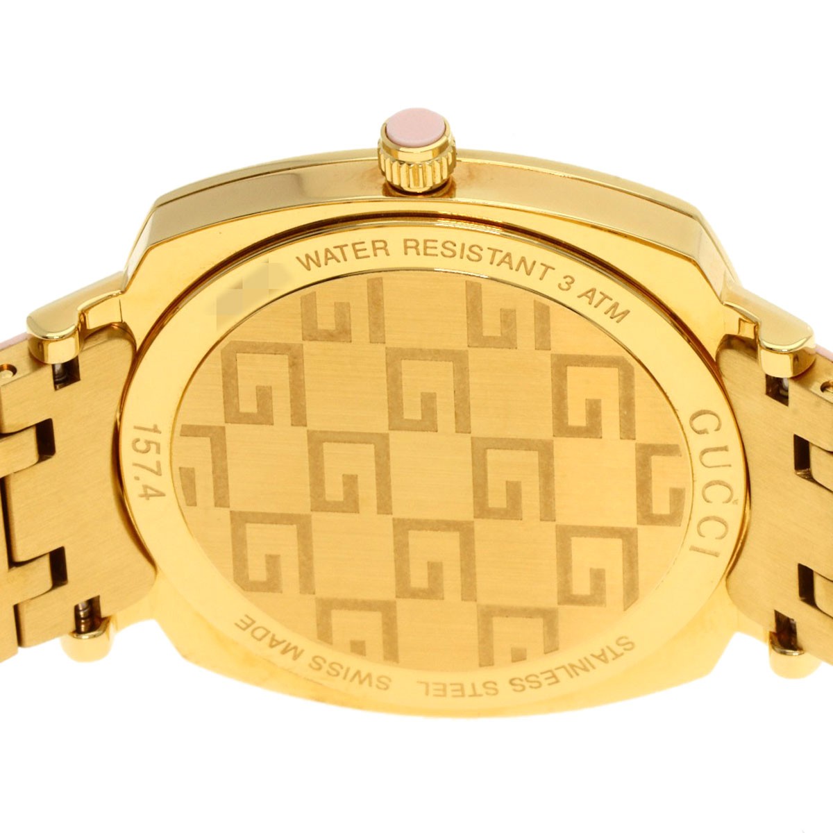 Gucci Grip Watches Ya157.4 Gold Plated/Gold Plated