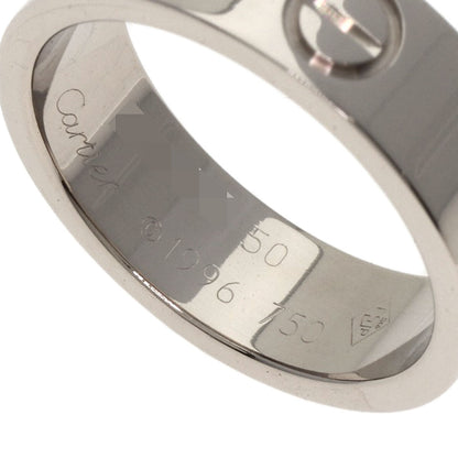 Cartier   Ring Love Ring #50 K18 White Gold