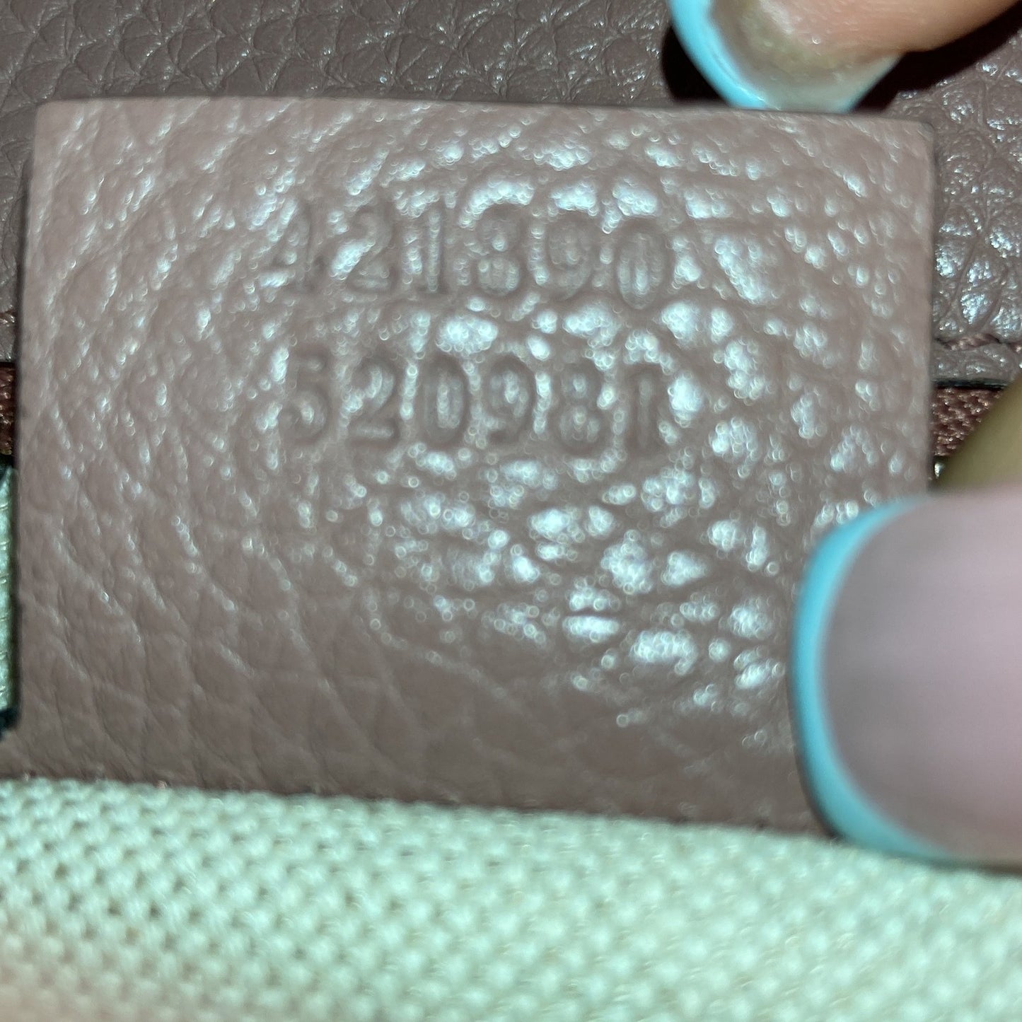 Gucci Gg Marmont Top Handle Bag Leather Small