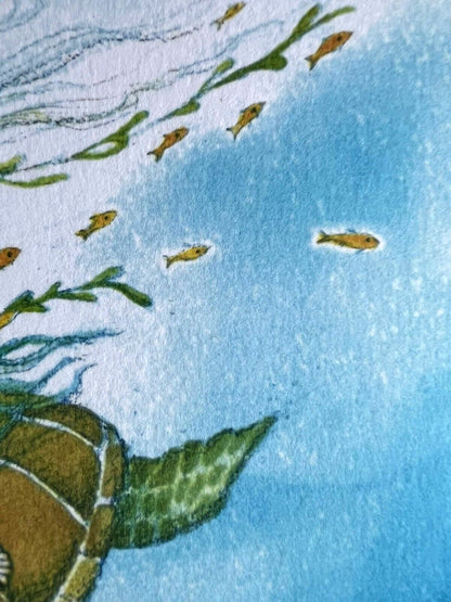 Alessandra Roberti Lithograph Tecnica Mista Pastello Firmata Numerata