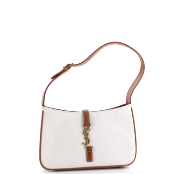Saint Laurent Le 5 A 7 Hobo Canvas Small