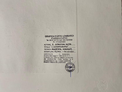 Roberto Sebastian Matta, Etching, Hand-Signed Numbered In Pencil