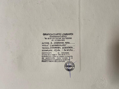 Roberto Sebastian Matta Engraving Hand Signed Numbered By Hand Crayon