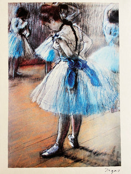 Edgar Degas Lithograph Coa Mourlot Signed Op